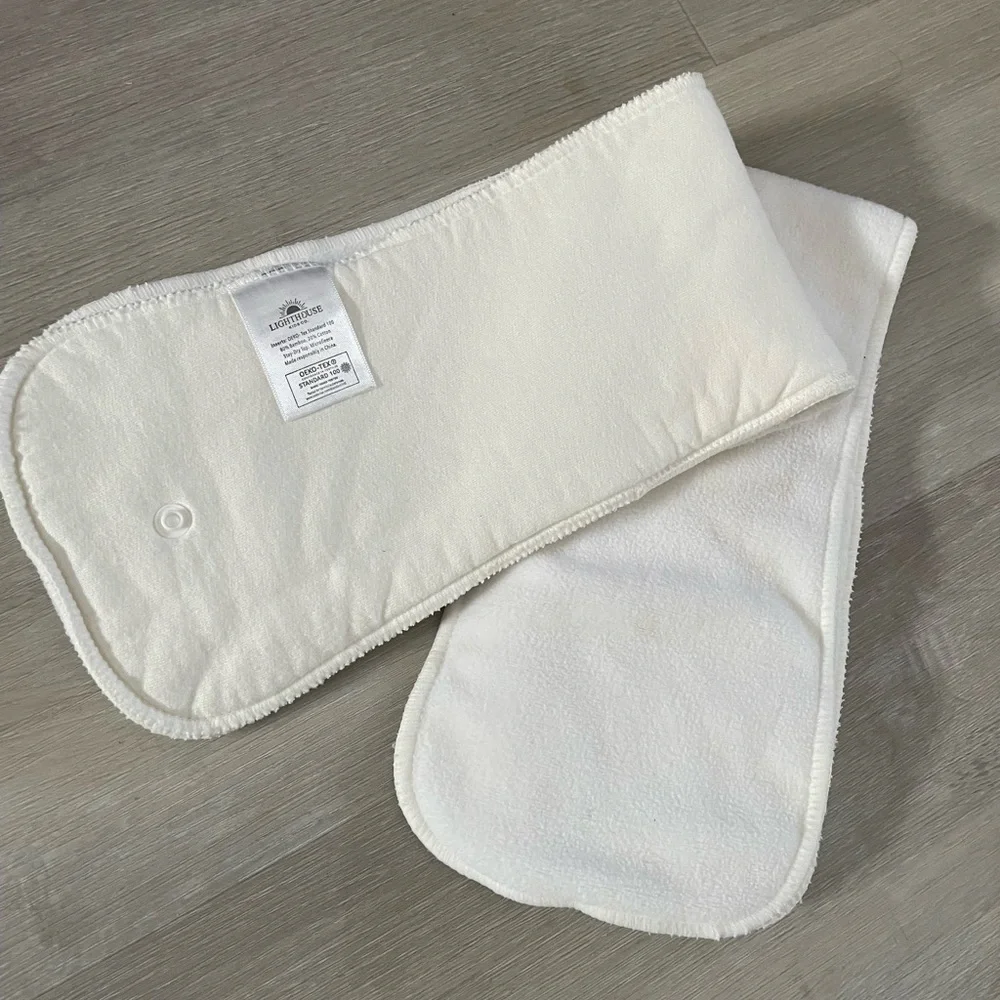 NWOT Awarded 🏆 Organic cloth Diaper with baby blanket and inserts bundle